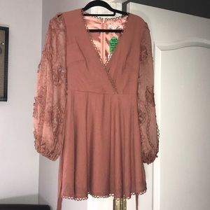 Rose Dress with lots of details